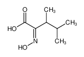 2-[(Z)-Hydroxyimino]-3,4-dimethyl-pentanoic acid_2907-77-9