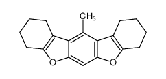 12-methyl-1,2,3,4,8,9,10,11-octahydro-dibenzo[d,d']benzo[1,2-b;5,4-b']difuran_29080-60-2