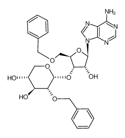 2',5'-di-O-benzyl-3'-O-α-D-xylopyranosyladenosine_290811-04-0