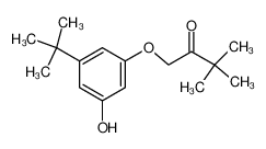 1-(3-tert-Butyl-5-hydroxy-phenoxy)-3,3-dimethyl-butan-2-one_29100-90-1