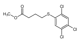 4-(2,4,5-Trichloro-phenylsulfanyl)-butyric acid methyl ester_29107-81-1