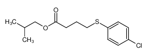 4-(4-Chloro-phenylsulfanyl)-butyric acid isobutyl ester_29107-89-9