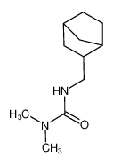 N-(Bicyclo(2,2,1)hept-2-yl-methyl)-N',N'-dimethyl-harnstoff_2911-34-4