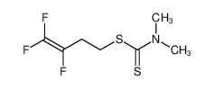 3,4,4-trifluorobut-3-en-1-yl dimethylcarbamodithioate_29110-27-8