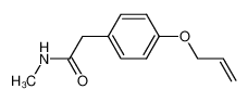 2-(4-Allyloxy-phenyl)-N-methyl-acetamide_29112-38-7
