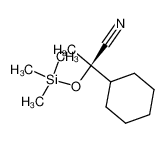 (R)-2-cyclohexyl-2-((trimethylsilyl)oxy)propanenitrile_291273-65-9