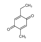 2-ethyl-5-methylcyclohexa-2,5-diene-1,4-dione_29148-36-5
