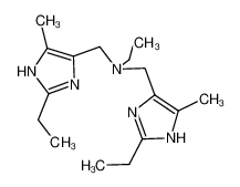 N,N-bis(2-ethyl-5-methyl-imidazol-4-yl-methyl)-aminopropane_291506-28-0