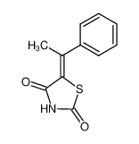 (Z)-5-(1-methyl-1-phenylmethylene)-2,4-thiazolidinedione_291536-37-3