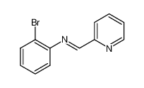 pyridine-2-ylmethylidene-N-(2-bromophenyl)amine_29167-85-9