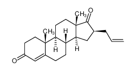 16β-Allyl-androsten-(4)-dion-(3.17)_2918-54-9