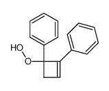 1,2-Diphenyl-cyclobut-2-enyl-hydroperoxide_29183-26-4