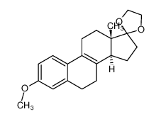 17-Ethane-1,2-diyldioxy-3-methoxy-estra-1,3,5(10),8-tetraene_2919-29-1