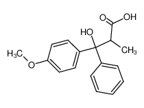 3-Hydroxy-2-methyl-3-(4-methoxy-phenyl)-3-phenyl-propionsaeure CAS:29193-54-2 manufacturer & supplier