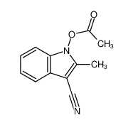 1-acetoxy-2-methyl-indole-3-carbonitrile_29202-78-6