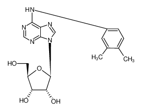 N6-(3,4-dimethyl-phenyl)-adenosine_29204-49-7