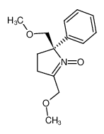 (R)-3,4-dihydro-2,5-bis(methoxymethyl)-2-phenyl-2H-pyrrole 1-oxide_292047-63-3