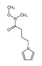 N-methoxy-N-methyl-4-(1H-pyrrol-1-yl)butanamide_292067-21-1
