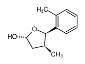 (2R,4S,5R)-4-Methyl-5-o-tolyl-tetrahydro-furan-2-ol_29208-19-3
