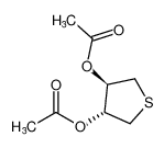 rel-(3R,4R)-tetrahydrothiophene-3,4-diyl diacetate_292082-47-4