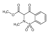methyl 2-methyl-1,1,4-trioxo-3H-1λ(sup)6(/sup),2-benzothiazine-3-carboxylate_29209-30-1