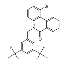 N-(3,5-bis(trifluoromethyl)benzyl)-2'-bromo-[1,1'-biphenyl]-2-carboxamide_292151-54-3