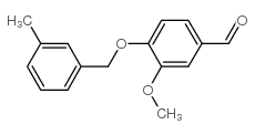 3-methoxy-4-[(3-methylphenyl)methoxy]benzaldehyde_292173-01-4