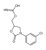 [3-(3-Chlorophenyl)-2-oxo-1,3-oxazolidin-5-yl]methyl carbamate_29218-30-2