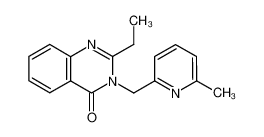 2-ethyl-3-(6-methyl-pyridin-2-ylmethyl)-3H-quinazolin-4-one_29233-17-8
