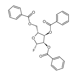 2,3,5-tri-O-benzoyl-β-D-ribofuranosyl fluoride_2924-34-7