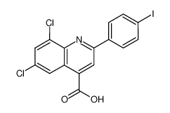 6,8-dichloro-2-(4-iodo-phenyl)-quinoline-4-carboxylic acid_29240-63-9