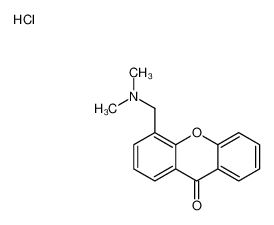 4-[(dimethylamino)methyl]xanthen-9-one,hydrochloride_29242-15-7