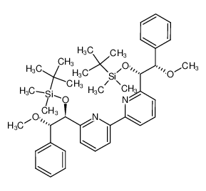 6,6'-bis[(1S,2S)-2-methoxy-1-(tert-butyldimethoxydimethylsilyloxy)-2-phenylethyl]-2,2'-bipyridne_292608-50-5