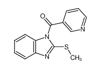 2-methylsulfanyl-1-nicotinoyl-1H-benzoimidazole CAS:29270-16-4 manufacturer & supplier