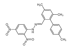 4,6,4'-Trimethyl-biphenyl-2-carbaldehyd-(2,4-dinitro-phenylhydrazon)_2928-29-2