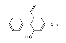 opt.-inakt. 3,5-Dimethyl-6-phenyl-cyclohexa-1,3-dien-1-carbaldehyd_2928-36-1