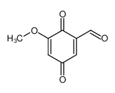 5-Methoxy-3,6-dioxo-cyclohexa-1,4-dienecarbaldehyde_292824-24-9
