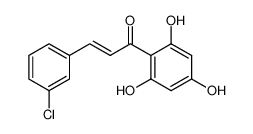 (E)-3-(3-Chloro-phenyl)-1-(2,4,6-trihydroxy-phenyl)-propenone_29287-29-4