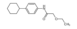 N-(4-Cyclohexyl-phenyl)-2-ethoxy-acetamide_29289-72-3