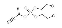 O,O-Di-(2-chloroethyl)-O-(1-cyanovinyl)-phosphorsaeureester_29292-87-3