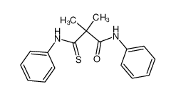 2,2-Dimethyl-1-thiomalonanilide_29309-62-4