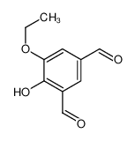5-ethoxy-4-hydroxybenzene-1,3-dicarbaldehyde_2931-89-7