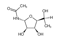 N-Acetyl-(α-L-rhamnofuranosylamin)_29325-22-2