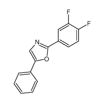 2-(3,4-Difluoro-phenyl)-5-phenyl-oxazole_293306-69-1