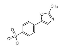4-(2-Methyl-oxazol-5-yl)-benzenesulfonyl chloride_293306-72-6