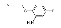 (2-amino-4-fluorophenylsulfanyl)acetonitrile_293316-38-8