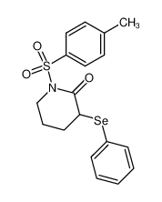 3-(phenylselanyl)-1-(p-toluenesulfonyl)-2-piperidone_293321-16-1