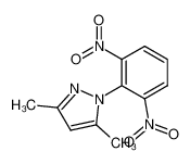1-(2,6-dinitro-phenyl)-3,5-dimethyl-1H-pyrazole_29334-72-3