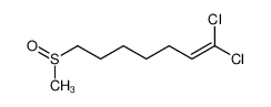 7-Methylsulfinyl-1.1-dichlor-hept-1-en_29336-99-0