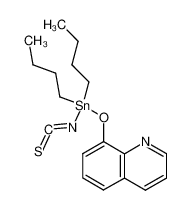 8-((dibutyl(isothiocyanato)stannyl)oxy)quinoline_29345-82-2